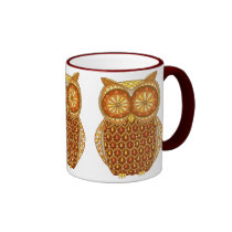 Funky Owl Mug mugs