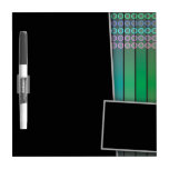 Funky rainbow page layout dry erase boards