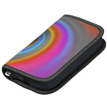 Funky Rainbow Swirl Design Folio Planner
