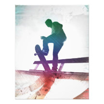Funky Skateboarder Skate Kid Photo