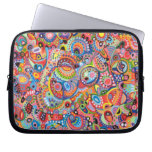 Funky Tribal Abstract Laptop Sleeve