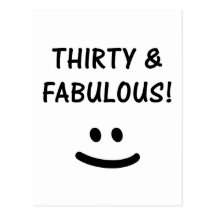 Funny 30th Birthday Gifts Post Cards