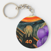 Funny 40th Birthday Keychains