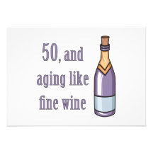 Funny 50th Birthday Gift Ideas Custom Invitation