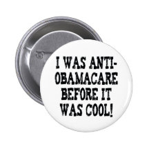 Funny Anti-Obamacare Button