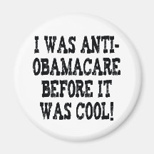 Funny Anti-Obamacare Refrigerator Magnet