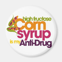 Funny antidrug magnet