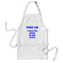 FUNNY APRONS, MEN'S LIB