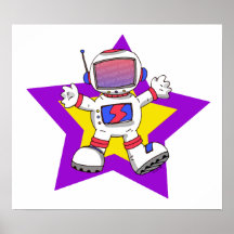 funny astronaut print