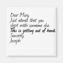 Funny atheist design refrigerator magnets