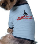 Funny atheist dog tee shirt