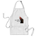 Funny Attitude Chicken - you talkin to me? Aprons