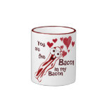 Funny Bacon Valentine's Mug