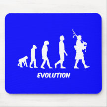 Funny bagpipes mousepad
