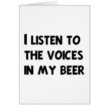 Funny Bartender T-shirts and Gifts Greeting Card
