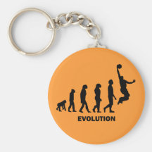 Funny basketball key chain