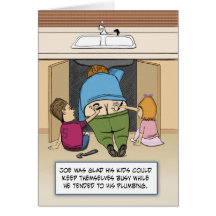 Funny birthday card: Joe the Plumber