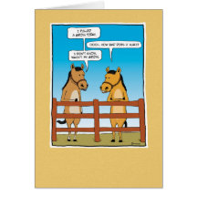 Funny birthday card: Pulled Groin