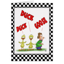 Funny Birthday Cards: Duck Duck Goose