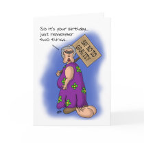 Funny Birthday Cards: Gravity Sucks