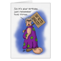 Funny Birthday Cards: Gravity Sucks
