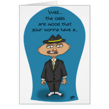 Funny Birthday Cards: Mobster Birthday