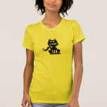 Funny black cat shirts
