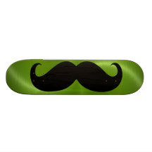 Funny black moustache 19 skate board decks