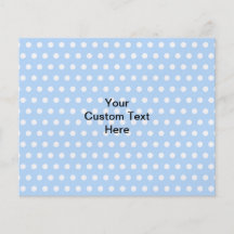 Funny Blue Rabbit Cartoon. Personalized Flyer