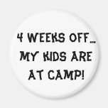 funny camp magnet