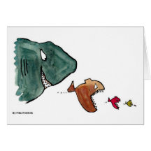 Funny Cartoon Birthday Greeting Card