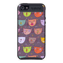 Funny cartoon cats