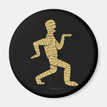 Funny Cartoon Egyptian Mummy Pyramids Custom Fridge Magnets