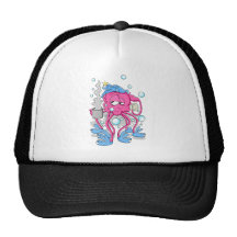 Funny Cartoon Octopus Hats