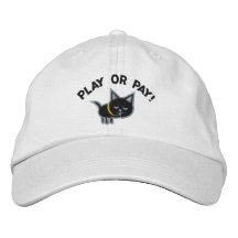Funny Cat Lover Hat Embroidered Hat