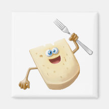 Funny Cheese Magnet