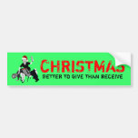 Funny Christmas Bumper Stickers