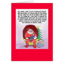 Funny Christmas Card For Gamers