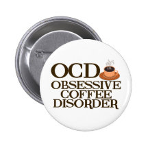 Funny Coffee Addict Pins