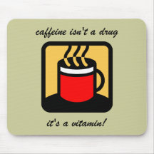 Funny coffee mousepad
