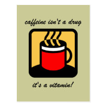 Funny coffee postcards