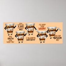 Funny Coffee Talk Posters