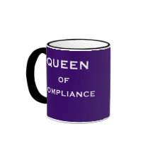 Funny Compliance Job Title & Female Boss Name Mug