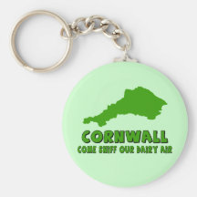 Funny Cornwall Keychain