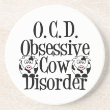 Funny Cow Beverage Coasters