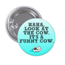 Funny Cow Pinback Buttons