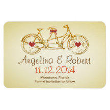 funny creative save the date magnets