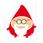 Funny Cute Santa Claus Postkarten