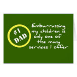 Funny Dadism, Best Dad Card