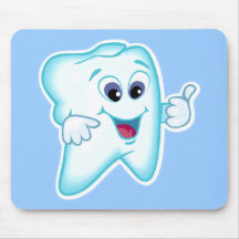 Funny Dental Hygienist Mousemat